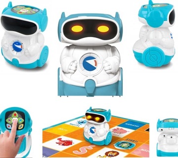 GADAJĄCY MÓWIĄCY ROBOT DOC ZABAWKA DO PROGRAMOWANIA DLA DZIECI DO NAUKI
