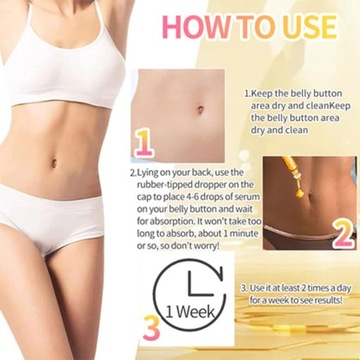 STDEI Капли для пупка с пчелиным ядом для детоксикации кишечника, пчелиный яд для живота