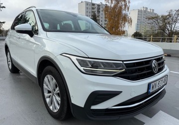 Volkswagen Tiguan II SUV Facelifting 2.0 TDI 150KM 2022 Volkswagen Tiguan salon PL FV VAT 23 manualna skrzynia biegow bezwypadk, zdjęcie 10