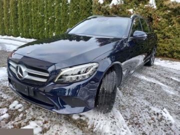 Mercedes Klasa C W205 Kombi Facelifting HYBRYDA 2.0 300 e 320KM 2020 Mercedes Klasa C 300 e 9G-TRONIC Avantgarde 320KM 2020r, zdjęcie 1