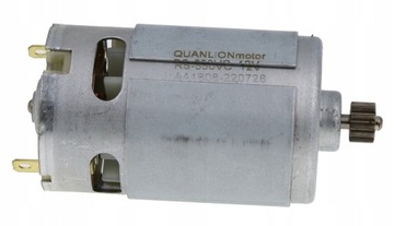 Двигатель RS550VC, 12 В постоянного тока, ось 3 мм, 12 зубьев