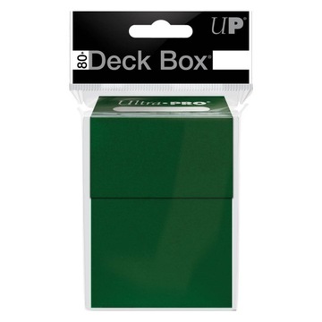 Pudełko leśne zielone na karty MtG Magic Deck Box na talię kart Pokemon