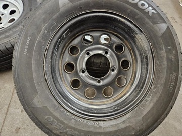 4× DISK OCELOVÝ SUZUKI OE JIMNY VITARA SAMURAI 5.5" X 15" 5X139.7 ET 5