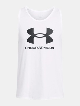 KOSZULKA MĘSKA UNDER ARMOUR BEZRĘKAWNIK SPORTOWY WIOSENNY BAWEŁNA 1382883