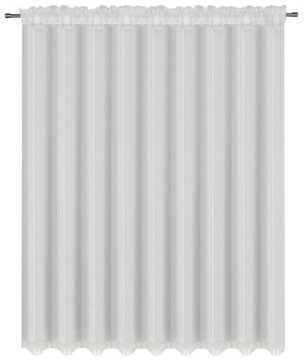 Firana z lamówką balkon 230x200 cm Firanki