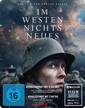 NA ZACHODZIE BEZ ZMIAN (2022) (STEELBOOK 4K UHD+BLU-RAY) lektor, napisy PL