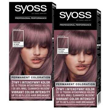 Syoss Pantone Farba do Włosów 8-23 Lawendowy 2x
