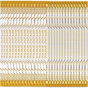 ELEGANCKIE DŁUGIE ZIMNE OGNIE WESELNE 70cm 180szt - GOLD EDITION OPAKOWANIA