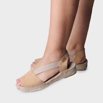 Hiszpańskie Sandały espadryle Toni Pons ELLA beige