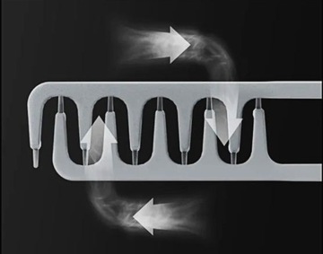 GRZEBIEŃ DO TEKSTUROWANIA WŁOSÓW UKŁADANIA UNOSZĄCY WŁOSY DO LOKÓW TIKTOK