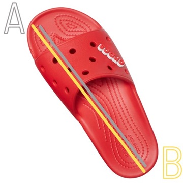 klapki crocs damskie sportowe lekkie na basen classic slide 38-39 M6/W8