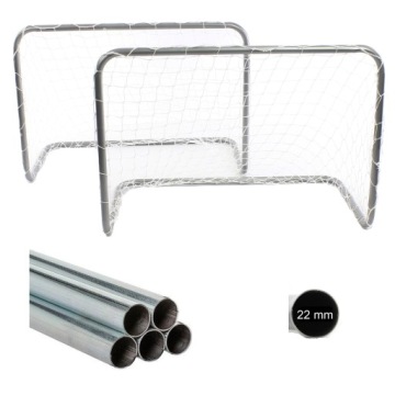 METALOWE BRAMKI PIŁKARSKIE bramka dla DZIECI 2szt