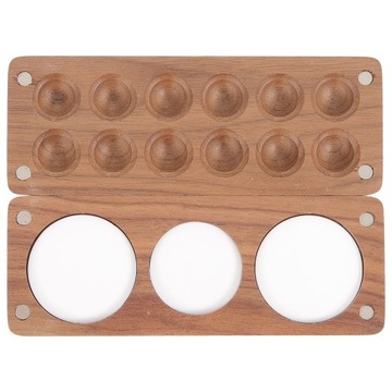 МАСЛЯНАЯ КРАСКА КОРОБКА ДЛЯ КРАСОК ОРЕХ ПОДДОН АКРИЛОВЫХ КРАСОК ПОДНОС ДЛЯ ЖИВОПИСИ ХУДОЖЕСТВЕННАЯ ПОДДОНА