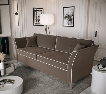 Sofa Kanapa Wysokie Nóżki 235 cm Cashmere EN Meble