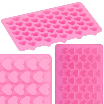 СИЛИКОНОВАЯ ФОРМА ДЛЯ ЛЬДА ФОРМА ДЛЯ МОНОПОРЦИОНИРОВАНИЯ КУБИКОВ ЛЬДА СЕРДЦЕ