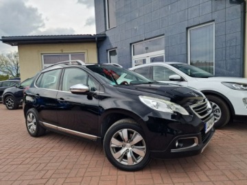 Peugeot 2008 I SUV 1.6 VTi 120KM 2014 Peugeot 2008 1.6 Benzyna Active Ledy Klima Isofix, zdjęcie 10