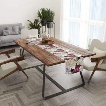 СТОЛОВАЯ ДОРОЖКА, ГЛАДКАЯ МАТОВАЯ СКАТЕРТЬ 40x220 080