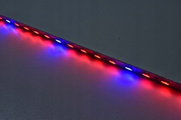Sztywna taśma LED Plant 4:1 72 led/m 5730 9W 12V aluminiowa 1m