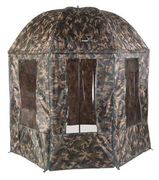 РЫБАЛОЧНЫЙ ЗОНТ КАМУФЛЯЖНЫЙ С КРЫШКОЙ 250см JAXON