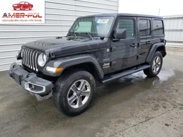 Jeep 2022 Jeep Wrangler UNLIMITED SAHARA, male uszkodzenia 2.0 Benzyna 285KM