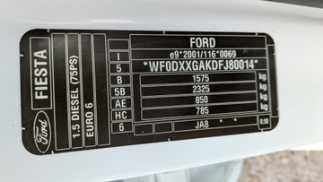 Ford Fiesta VII Hatchback 3d Facelifting 1.5 TDCi 75KM 2015 Ford Fiesta 1.5TDCi 75PS OPŁACONY Bezwypadkowy, zdjęcie 21