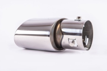 НАКОНЕЧНИК ГЛУШИТЕЛЯ H034 155 x 70 мм, нержавеющая сталь, с резьбой 37–55 мм