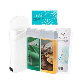 3x Italwax podgrzewacz + wosk + paski+ GRATIS