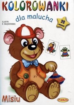 KOLOROWANKI DLA MALUCHA. MISIU. ERNEST BŁĘDOWSKI.