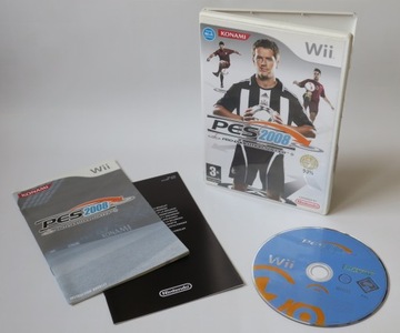 Wii PRO EVOLUTION SOCCER 2008 PES NINTENDO Wii