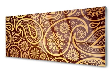 Panel szklany do kuchni Abstrakcja 125x50
