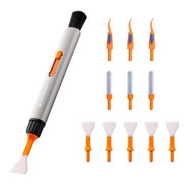 Zestaw Pióro do Czyszczenia Matrycy APS-C Optyki Aparatu Obiektywu 14w1 K&F