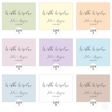 NAKLEJKI NA WÓDKĘ FINLANDIA PERSON ŚLUB 10 szt.