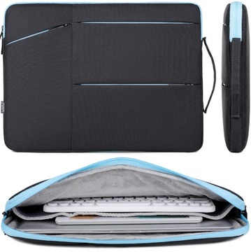 MIĘKKIE ETUI POKROWIEC NA LAPTOPA 13 14 15,6 CALI