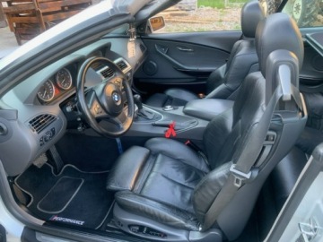 BMW Seria 6 E63-64 Cabrio 645 Ci 333KM 2004 BMW 645 E64 4.4 333KM 04r Automat, zdjęcie 6