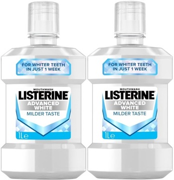 LISTERINE ADVANCED WHITE 2x 1L