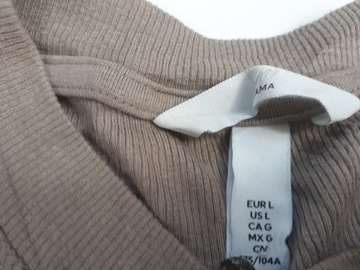 @681 УДОБНАЯ ПИЖАМА ДЛЯ МАТЕРИАЛОВ С РЕБРИСТОЙ ВСТАВКОЙ H&M __10/12__38/40
