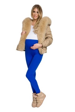Legginsy CIĄŻOWE jesienno-zimowe bawełniane 3XL/46