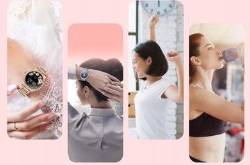 SMARTWATCH ЖЕНСКИЕ ЧАСЫ ПОДКЛЮЧЕНИЯ МЕНЮ ПОЛЬСКИЕ СПОРТИВНЫЕ ЧАСЫ PULSE 3 РЕМЕШКА