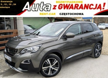 Peugeot 3008 II Crossover 1.2 PureTech 130KM 2019 Peugeot 3008 1.2i 130PS OPŁACONY Bezwypadkowy