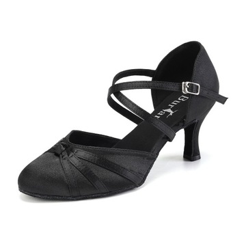 Buty do Tańca Standard Taneczne Czarne 7,5 CM 36