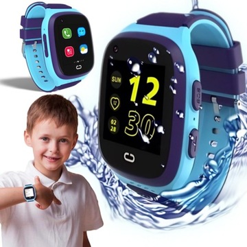 SMARTWATCH DLA DZIECI GPS SIM GRY PL SUPER JAKOŚĆ,PREZENT