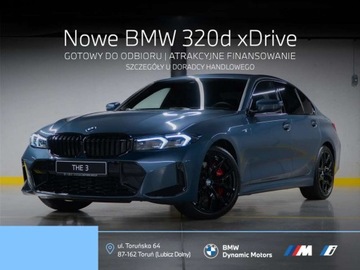 BMW Seria 3 G20-G21 Limuzyna 2.0 320d 190KM 2025 BMW Seria 3 20d xDrive Sedan 190 KM mHEV - Kamera 360 - M Pro - Ogrz. Kier