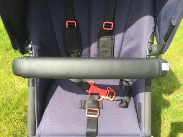 Кожаный чехол на оголовье для Bugaboo FOX 1 FOX 2