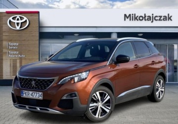 Peugeot 3008 II Crossover 1.6 BlueHDi 120KM 2017 Peugeot 3008 1.6 BlueHDi Allure SS EAT6 Toyota Mikolajczak Leszno 1.6