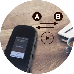 Цифровой диктофон, диктофон 64G с MP3-плеером, черный