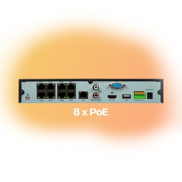 IP-регистратор BLOW 16 каналов 8POE 8MP мониторинг