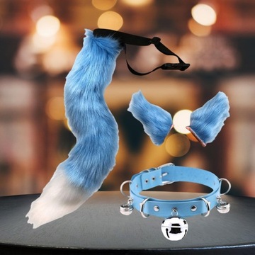 Комплект детских головных уборов Tail Animals Ear Tail, синий