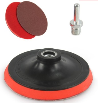 DYSK POLERSKI PRZYSTAWKA NA RZEP 125mm M14+ADAPTER