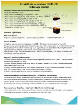 HRTL-58 FR 698 Тентовый светильник Crystal.