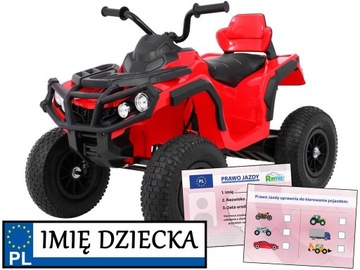 детский квадроцикл ДЕТСКИЙ, НА АККУМУЛЯТОРЕ, надувные колеса, ВОДИТЕЛЬСКИЕ ПРАВА